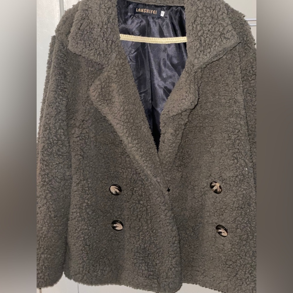 Teddy Jacket. Soft and Fluffy XL